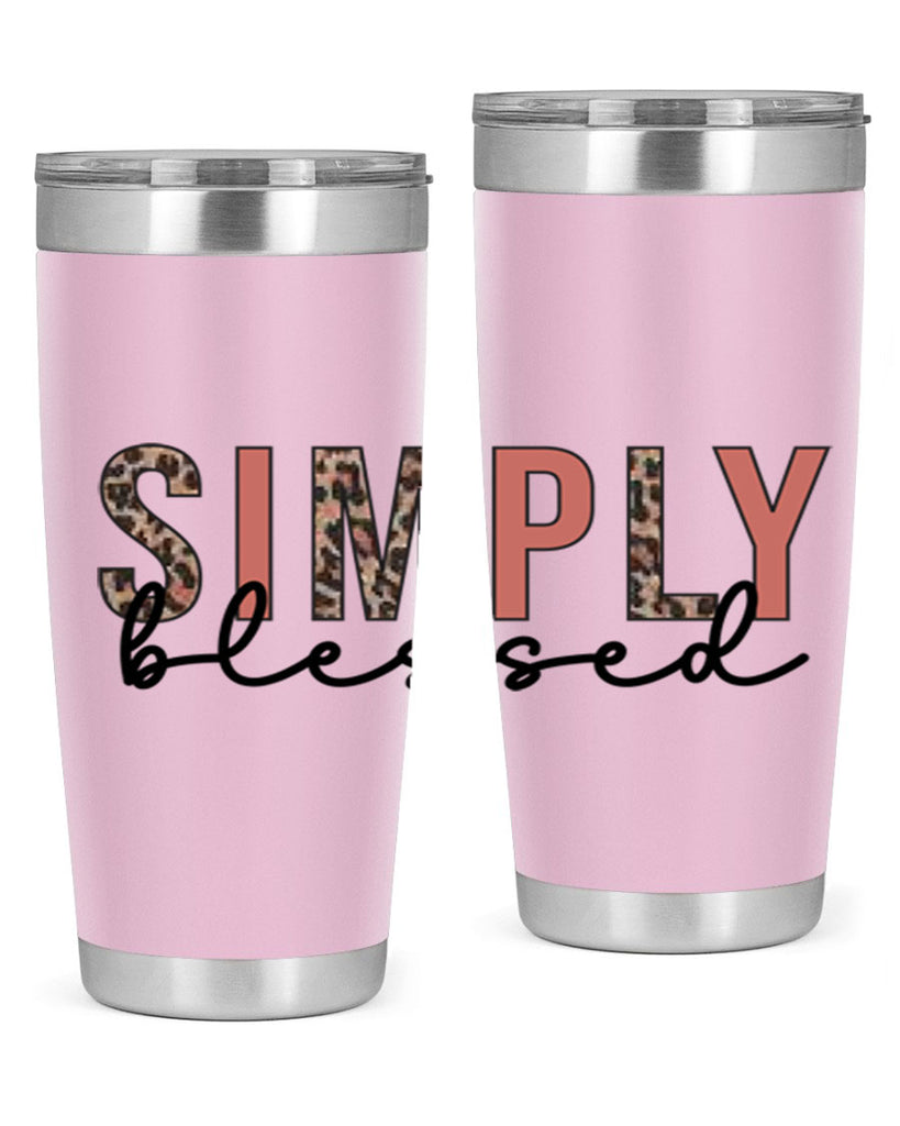 Simply blessed 575#- fall- Tumbler