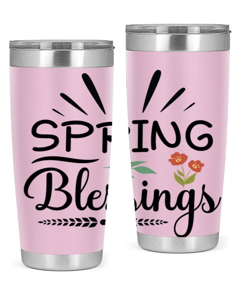 Spring Blessings  482#- spring- Tumbler