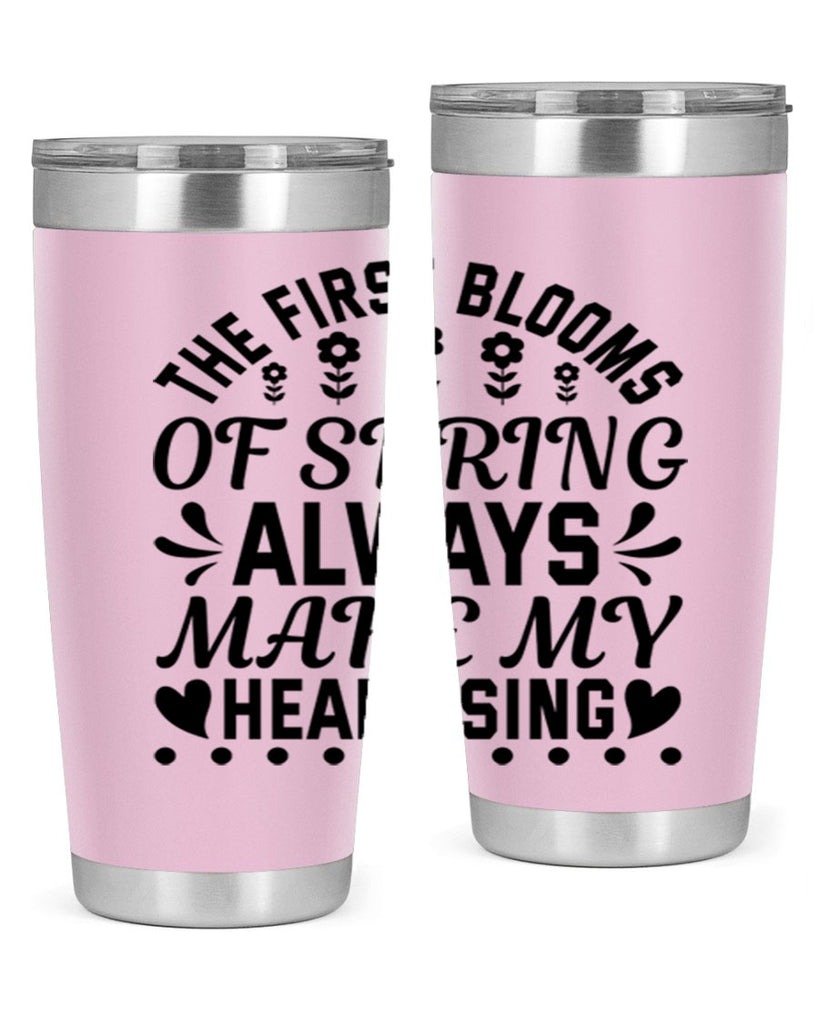 The first blooms of spring 549#- spring- Tumbler