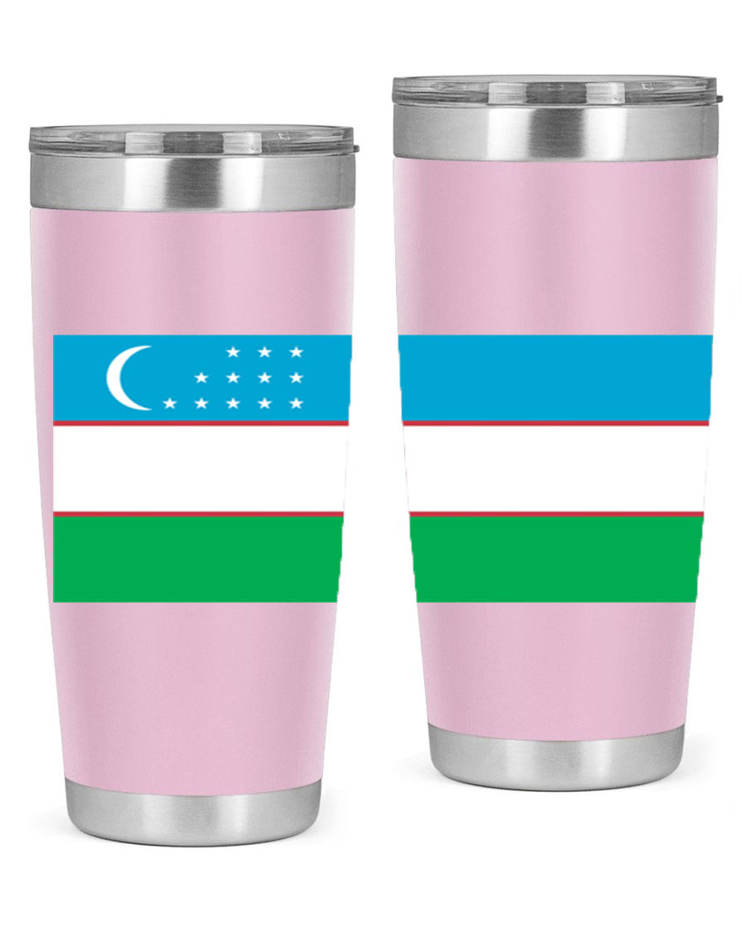 Uzbekistan 8#- world flags- Tumbler