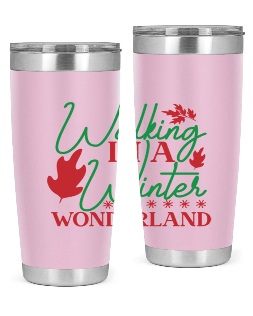 Walking In A Winter Wonderland 438#- winter- Tumbler