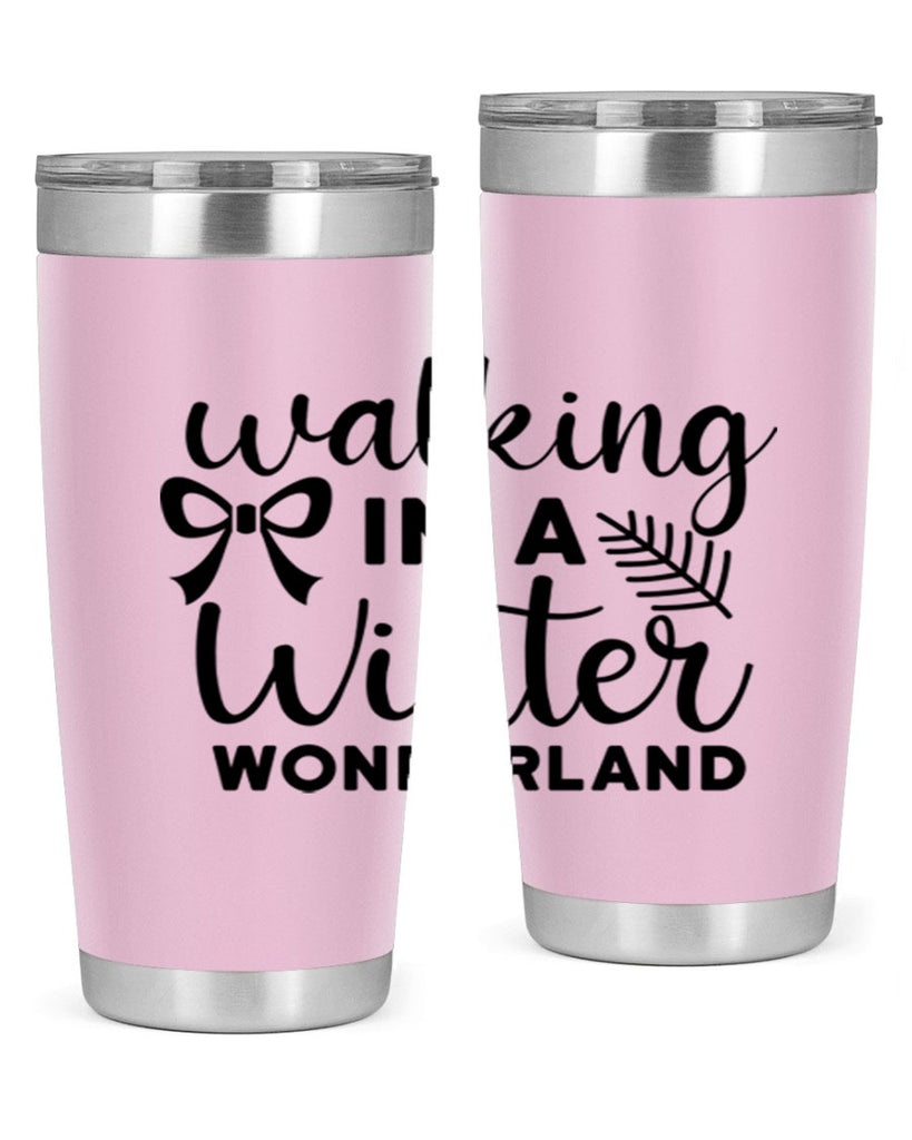 Walking In A Winter Wonderland 441#- winter- Tumbler