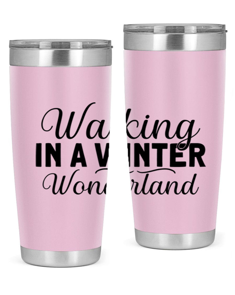 Walking in a Winter Wonderland 434#- winter- Tumbler