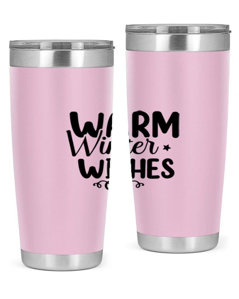 Warm Winter Wishes 453#- winter- Tumbler