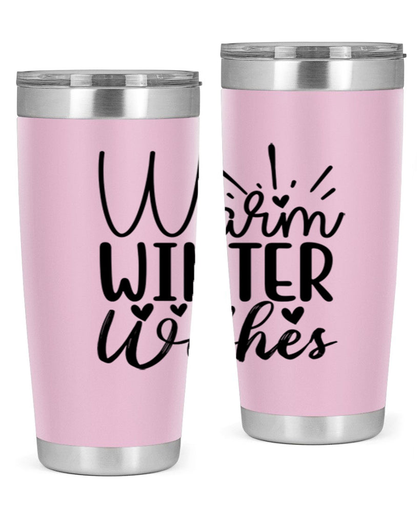 Warm Winter Wishes 454#- winter- Tumbler