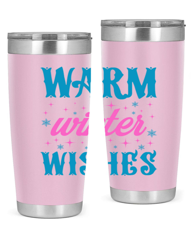 Warm Winter Wishes 464#- winter- Tumbler