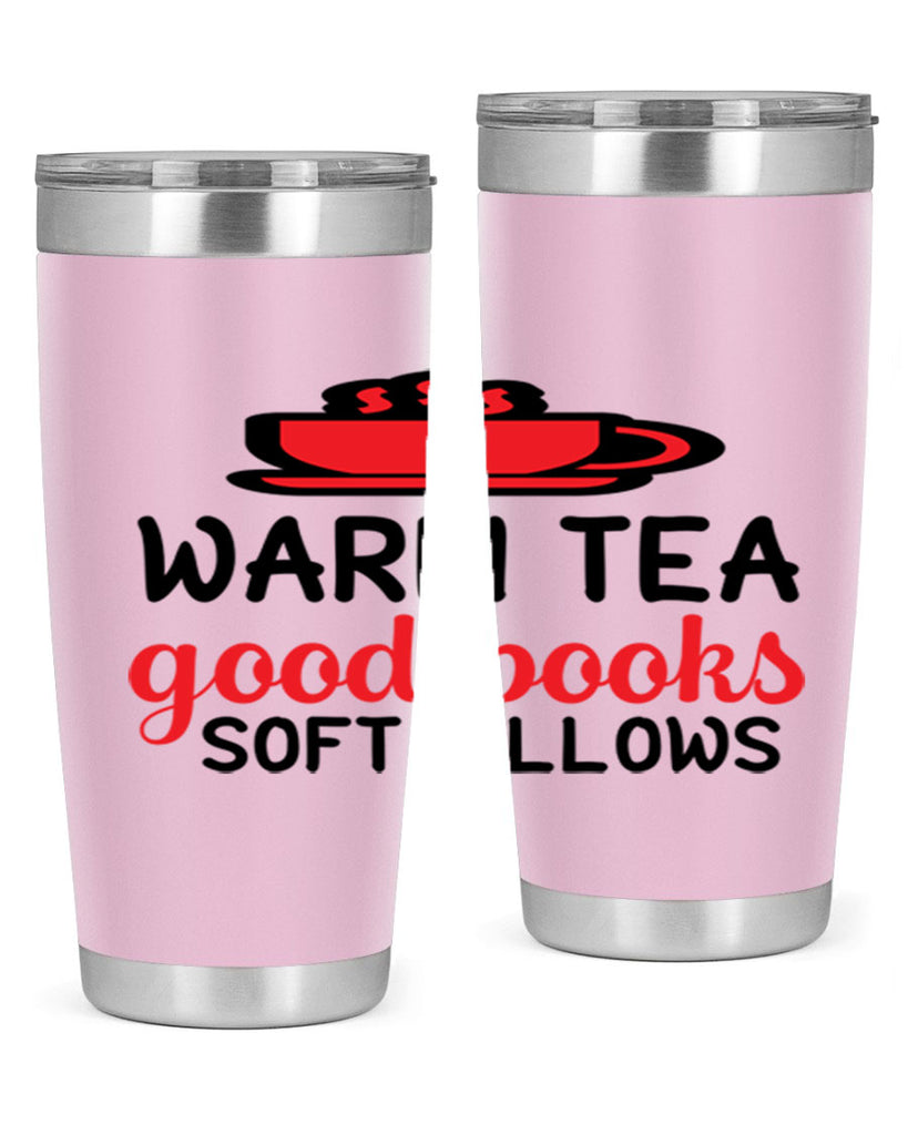Warm tea good books soft pillows 448#- winter- Tumbler
