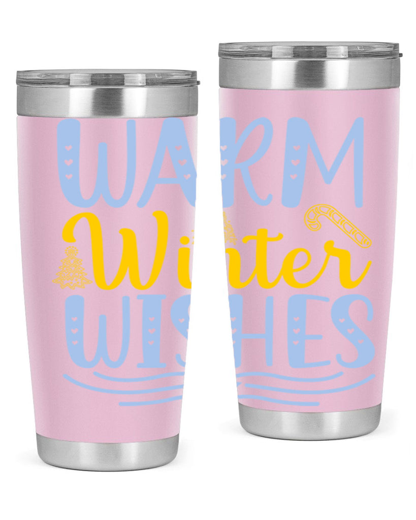 Warm winter wishes 449#- winter- Tumbler