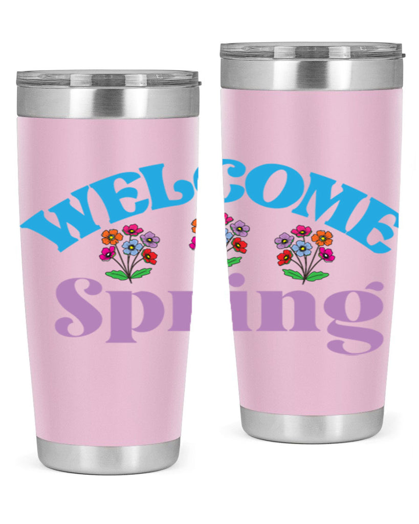 Welcome Spring  600#- spring- Tumbler