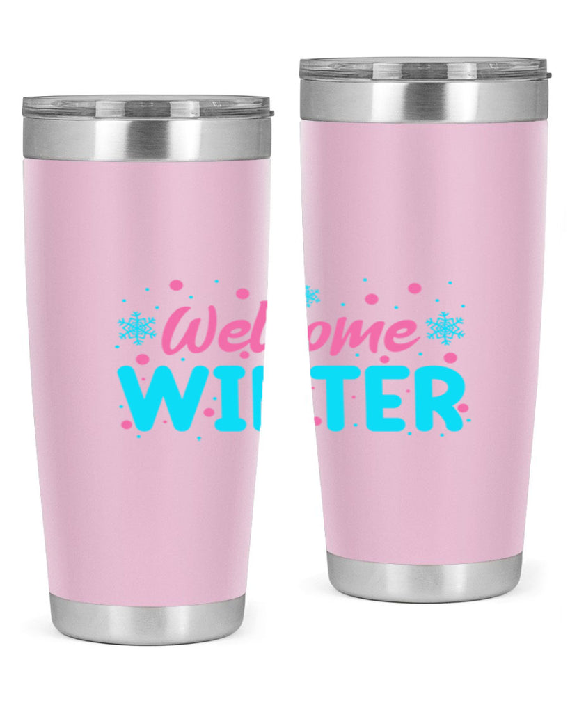 Welcome Winter 479#- winter- Tumbler