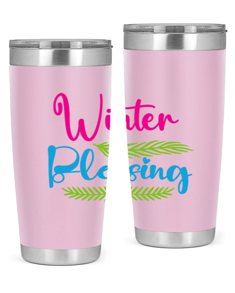 Winter Blessing 486#- winter- Tumbler