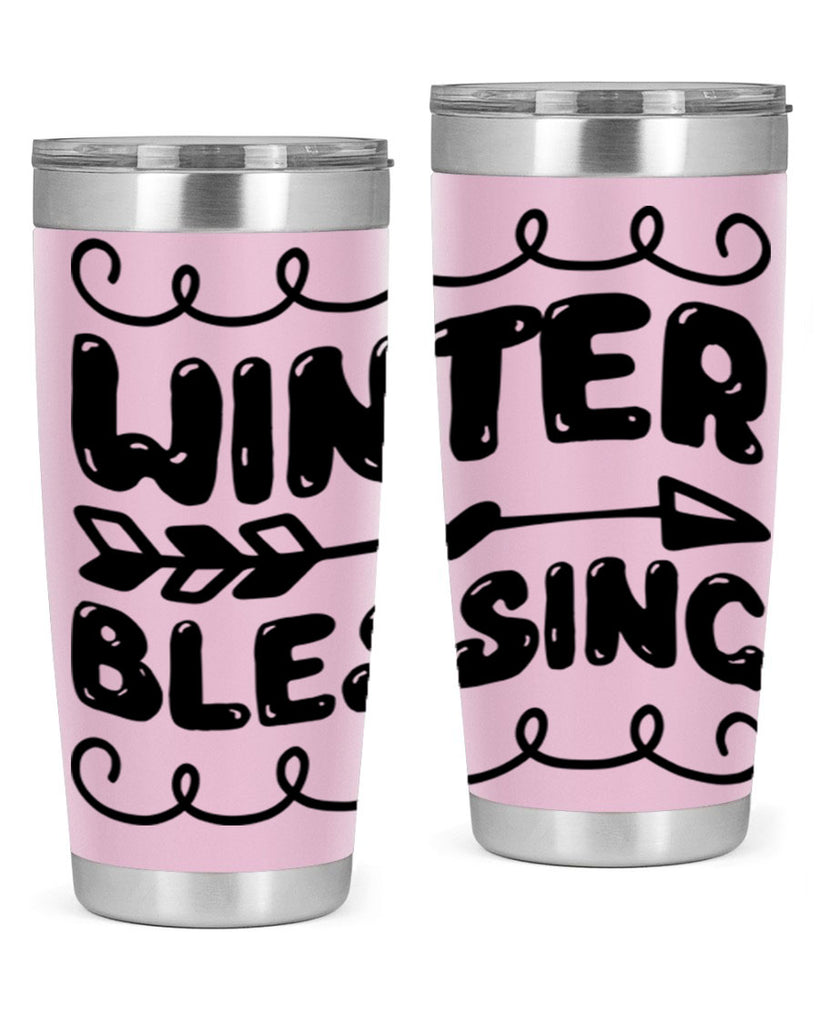 Winter Blessing 545#- winter- Tumbler