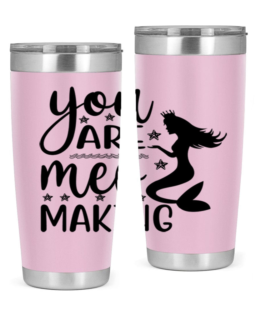 You are mer making 684#- mermaid- Tumbler