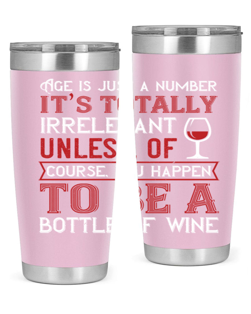 age is just a number its totaly 92#- wine- Tumbler