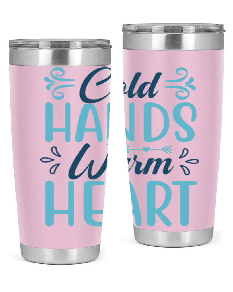 cold hands warm heart 50#- winter- Tumbler