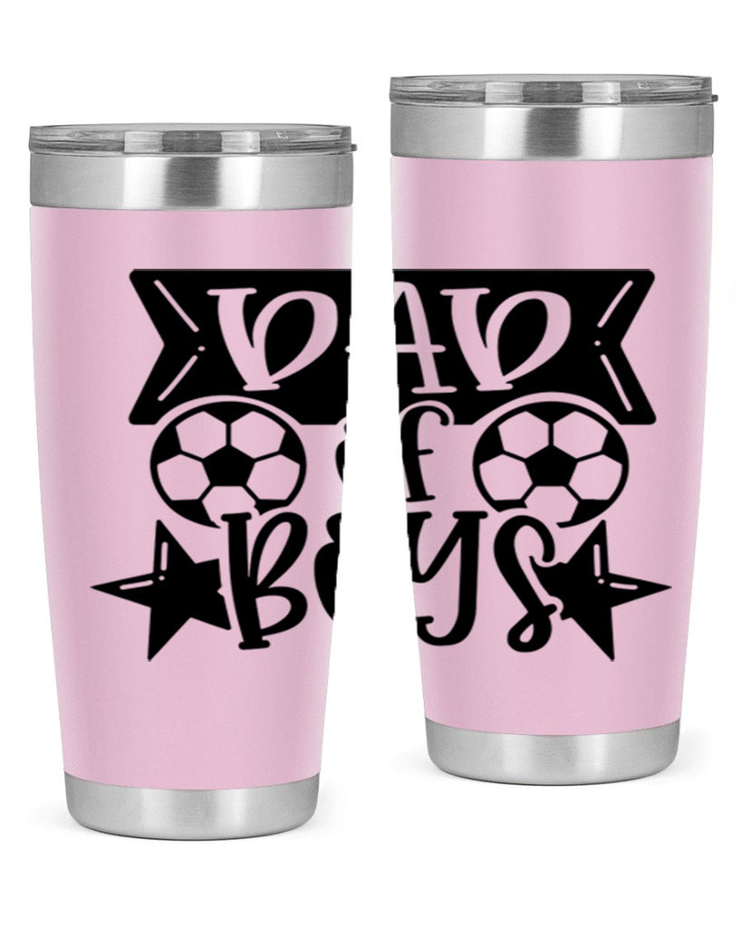dad of boy 61#- fathers day- Tumbler
