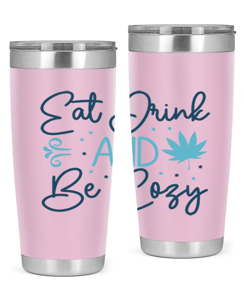 eat drink and be cozy 98#- winter- Tumbler