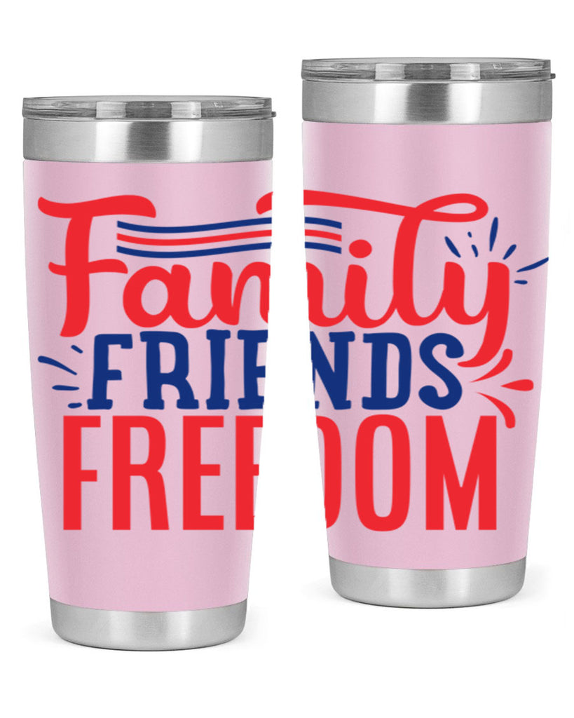 family friends freedom Style 48#- Fourt Of July- Tumbler