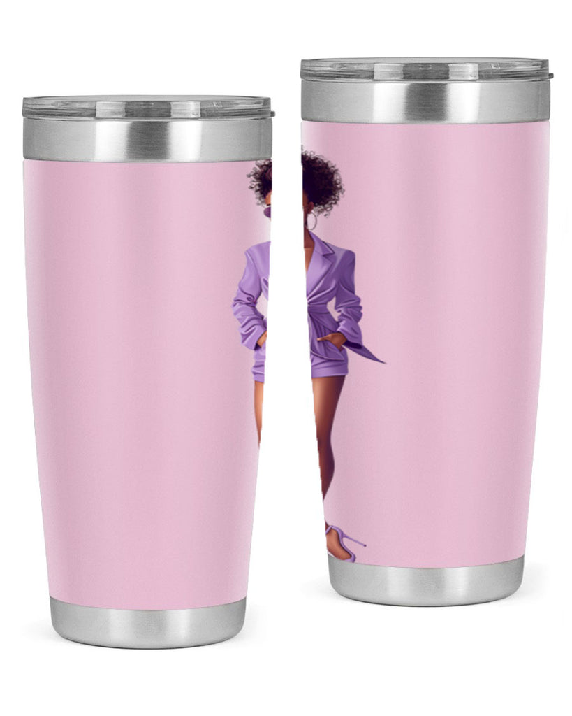 fashion girl in lavender 63#- fashion- Cotton Tank