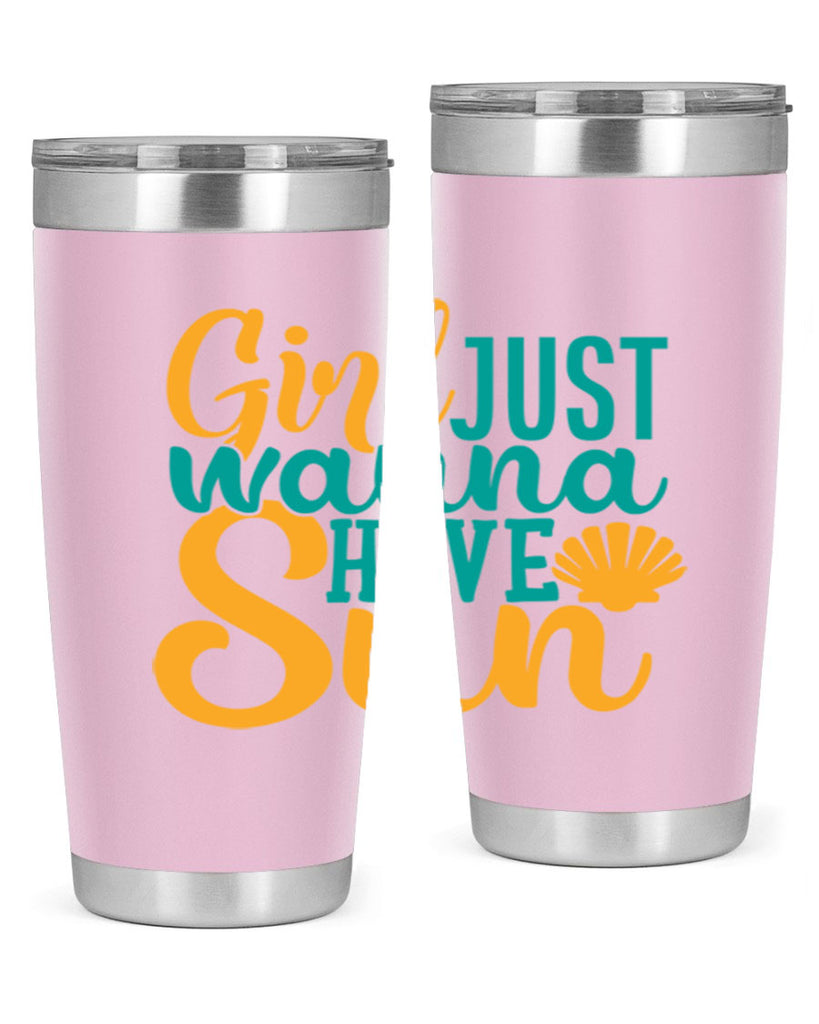 girls just wanna have sun Style 101#- summer- Tumbler