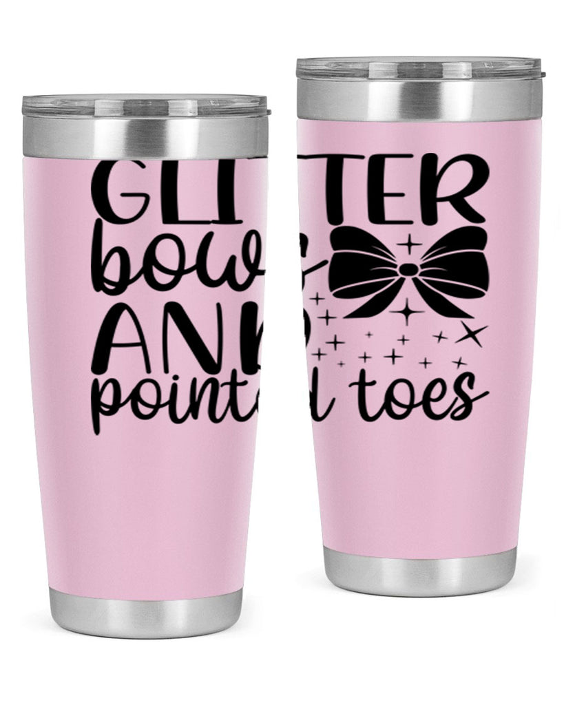 glitter bows and pointed toes44#- ballet- Tumbler