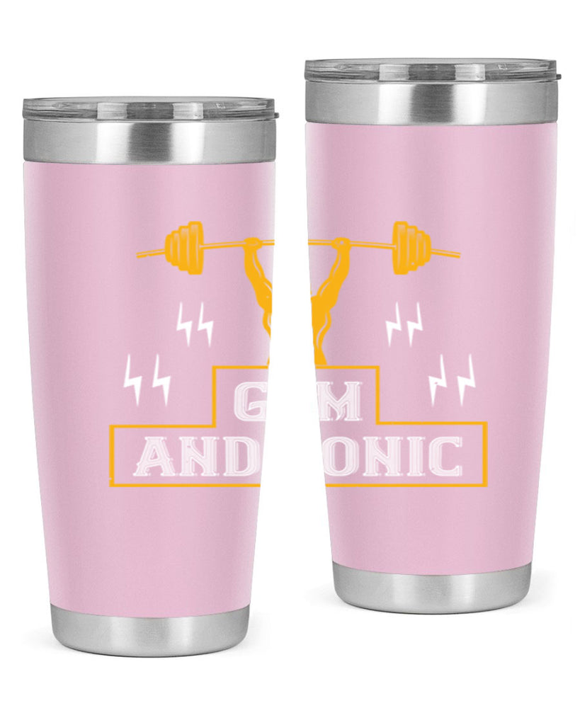gym and tonic 100#- gym- Tumbler