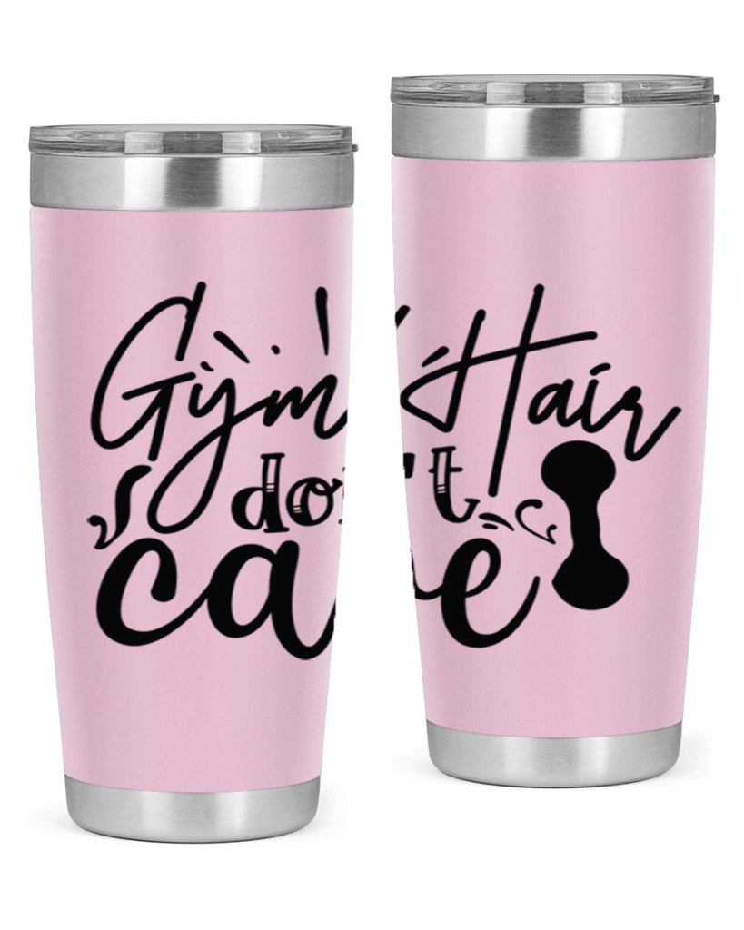 gym hair dont care 43#- gym- Tumbler