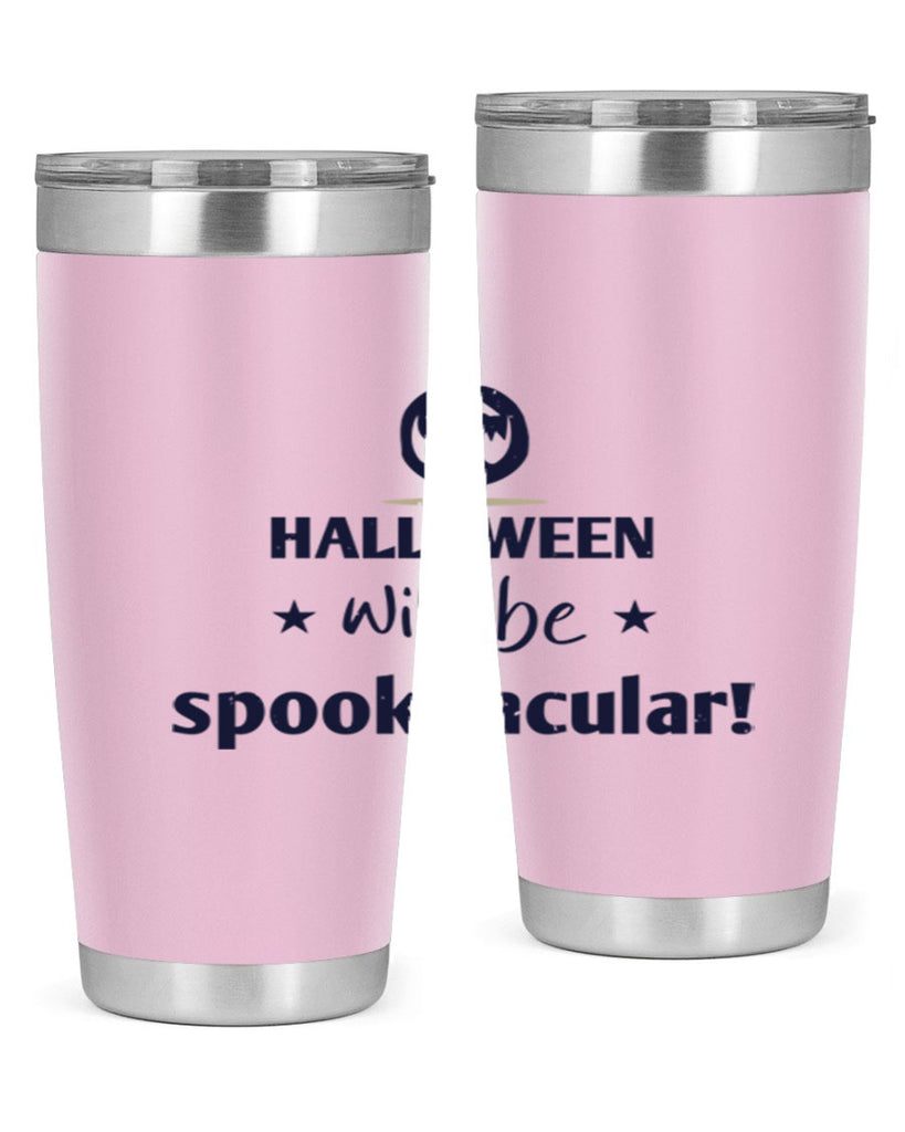 halloween will be spooktacular 156#- halloween- Tumbler