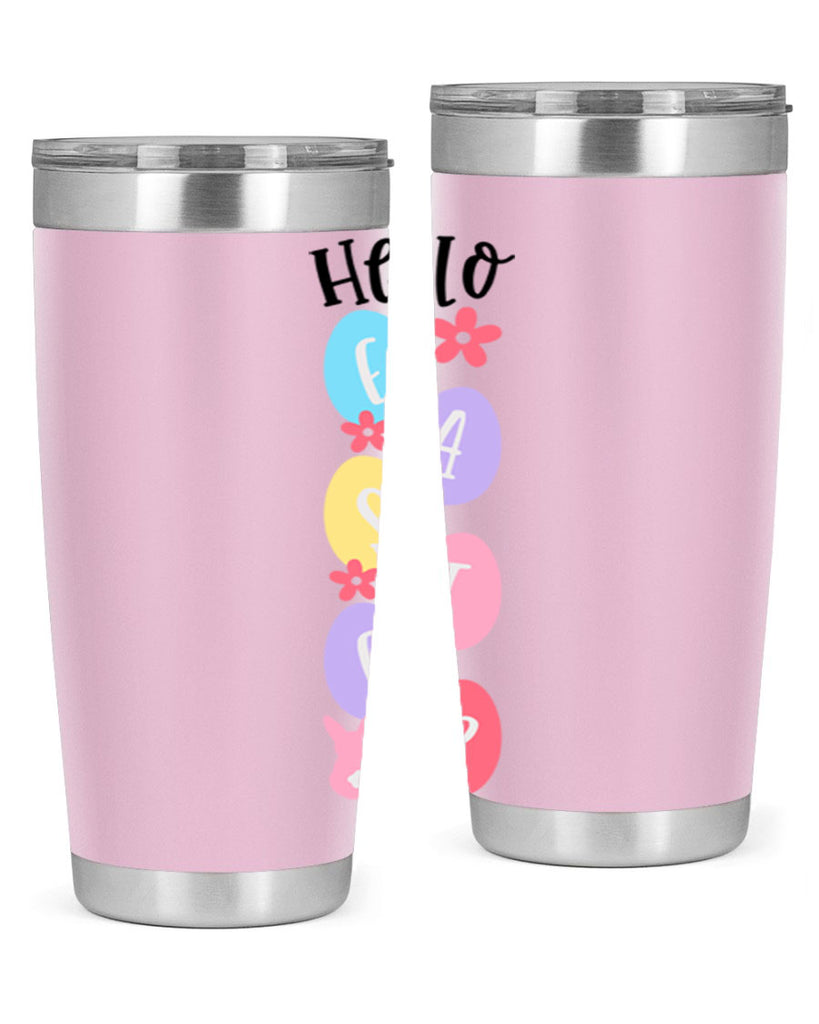hello easter 32#- easter- Tumbler