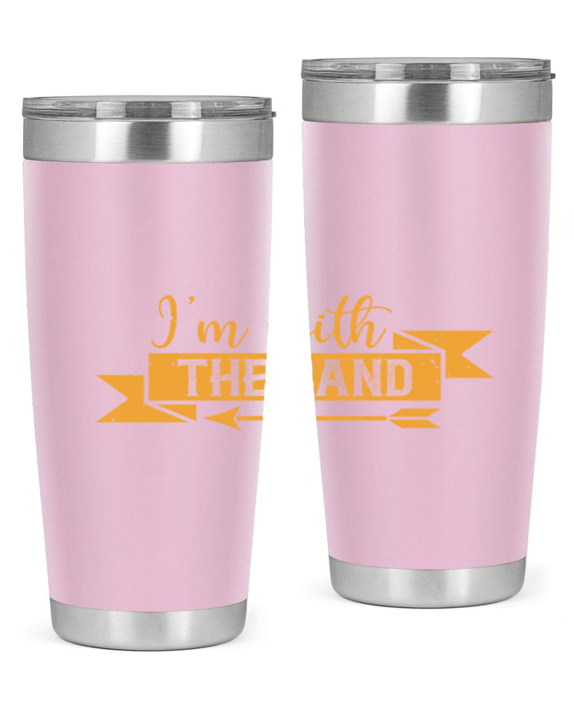 i’m with the band 58#- mardi gras- Tumbler