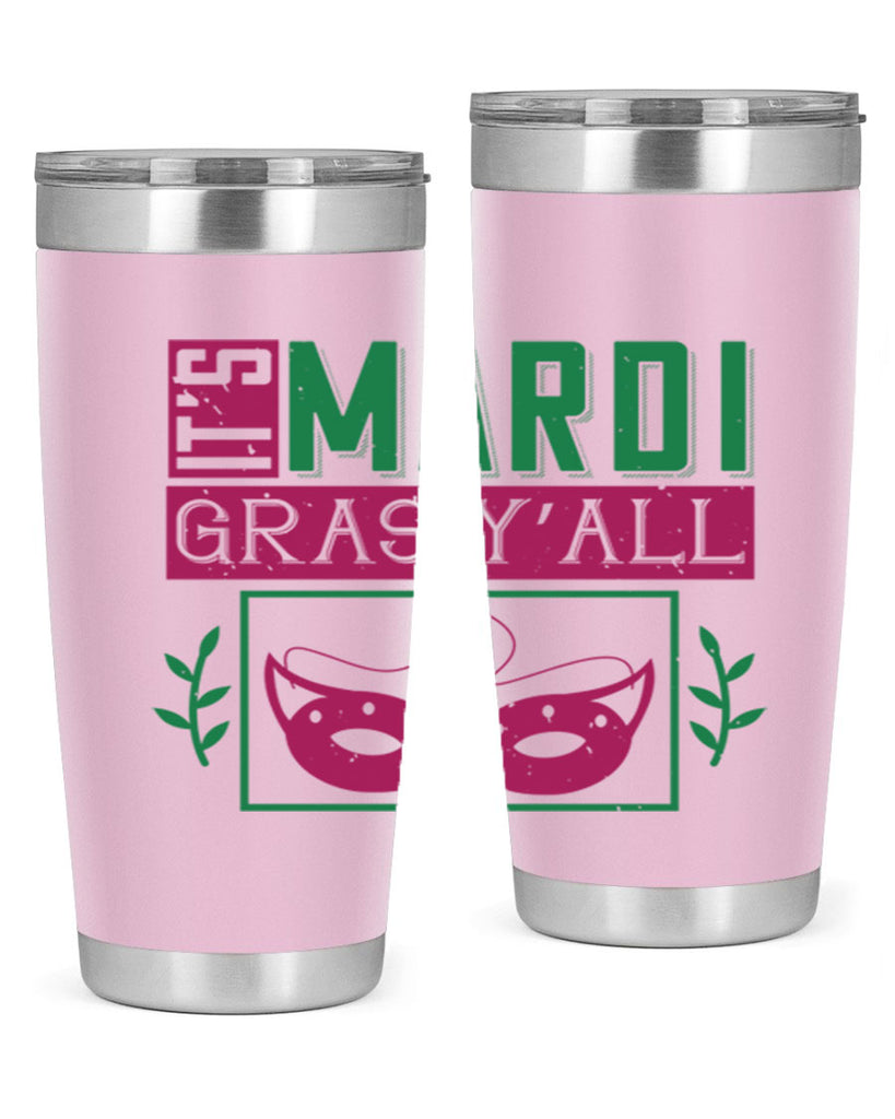 it’s mardi gras y’all 60#- mardi gras- Tumbler