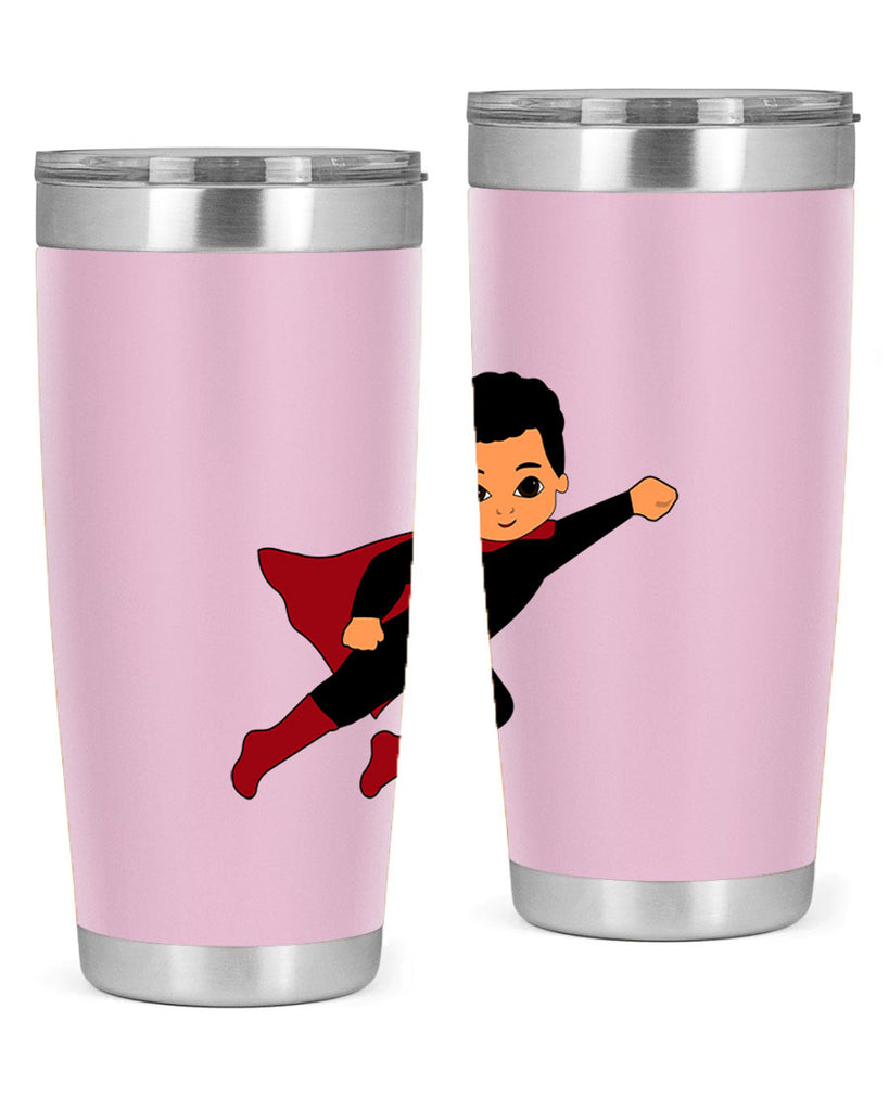super kid 9#- black men - boys- tumbler