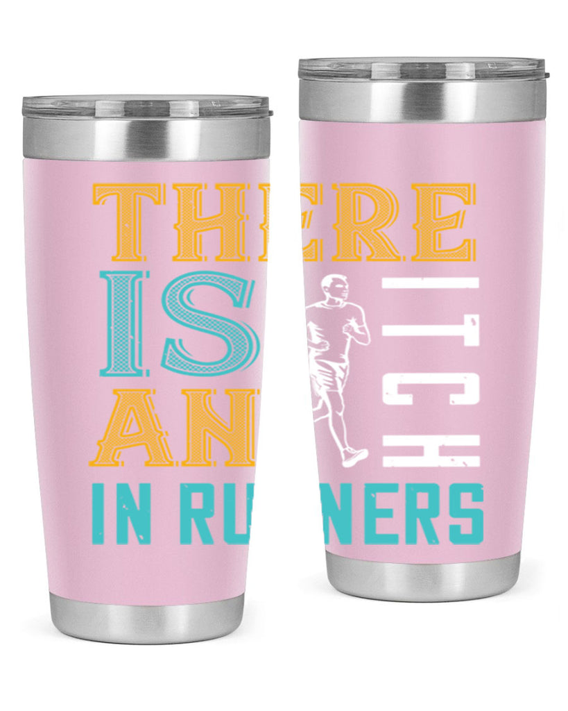 there is an itch in runners 9#- running- Tumbler