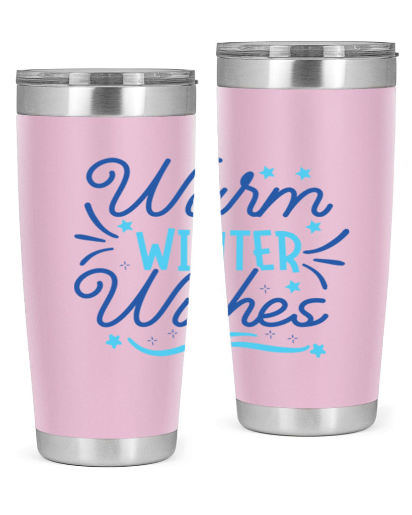 warm winter wishes 457#- winter- Tumbler