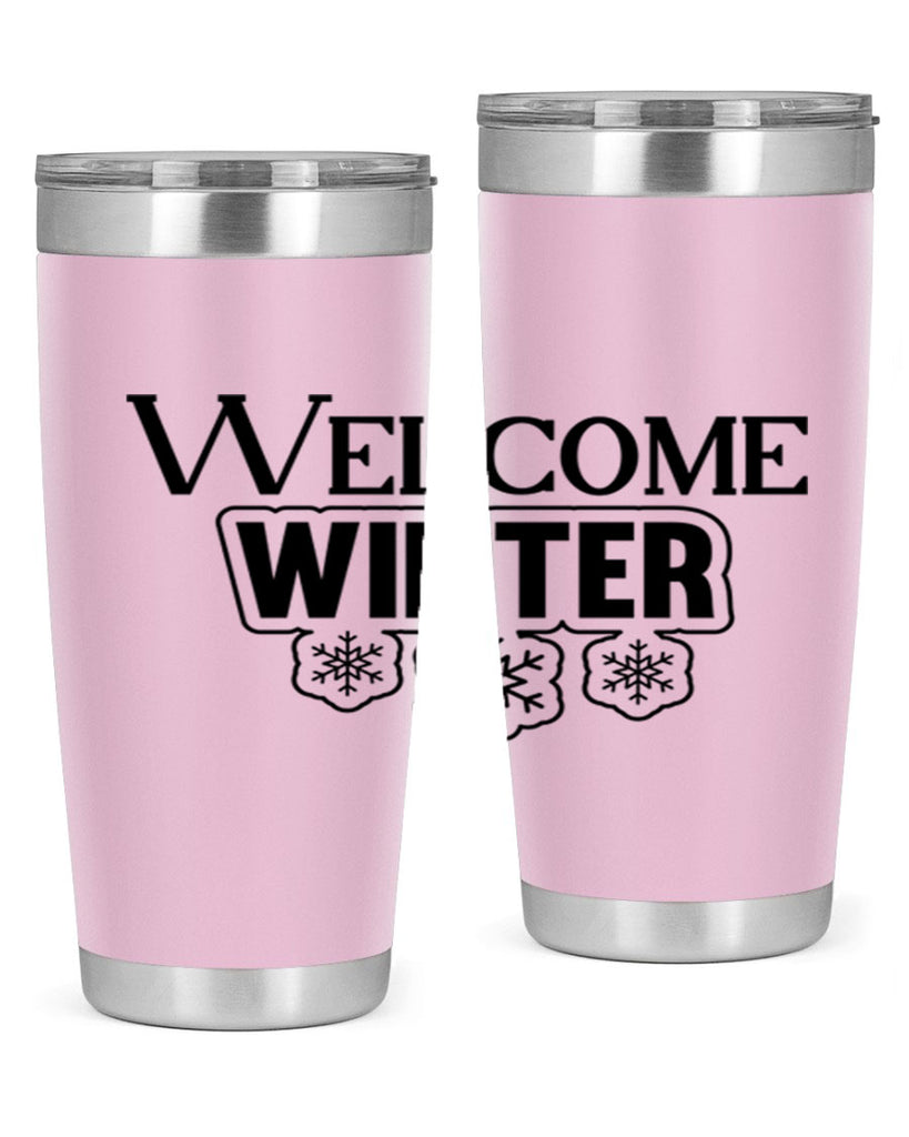 welcome winter 474#- winter- Tumbler