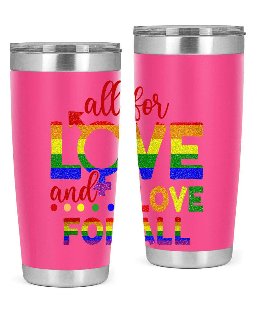 All For Love Love For All Lgbt Design 45#- lgbt- Tumbler