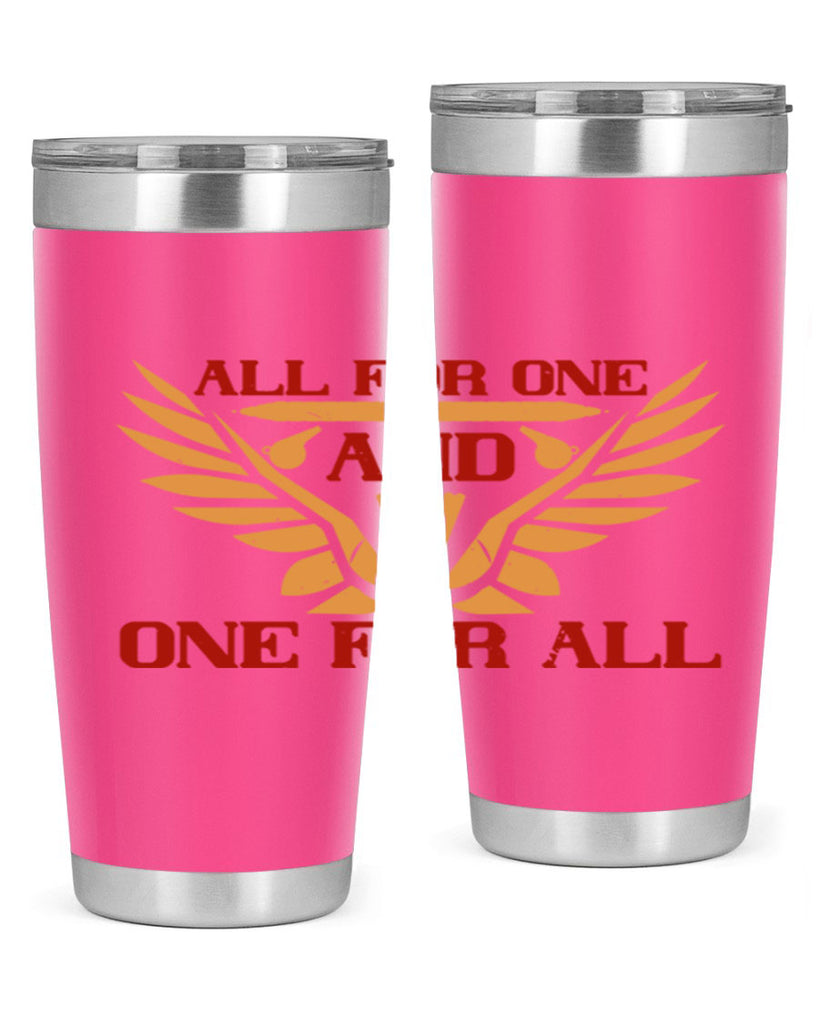All for one and one for all 2360#- badminton- Tumbler