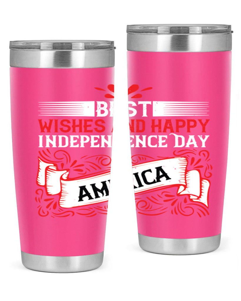 Best wishes and happy Independence Day america Style 86#- Fourt Of July- Tumbler