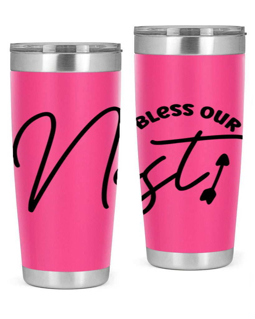 Bless Our Nest55#- spring- Tumbler