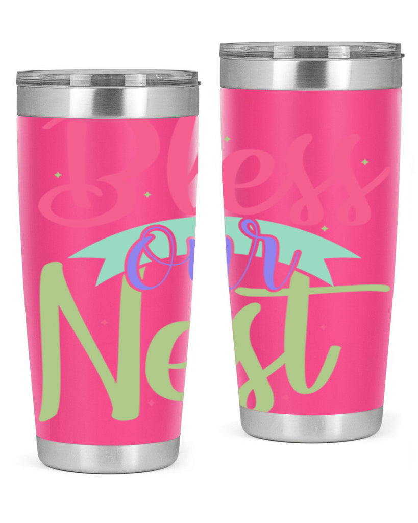 Bless our nest 49#- spring- Tumbler