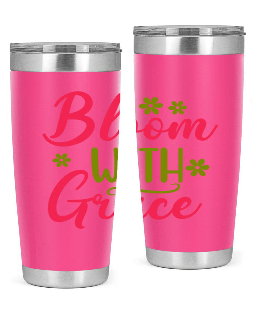 Bloom With Grace 80#- spring- Tumbler