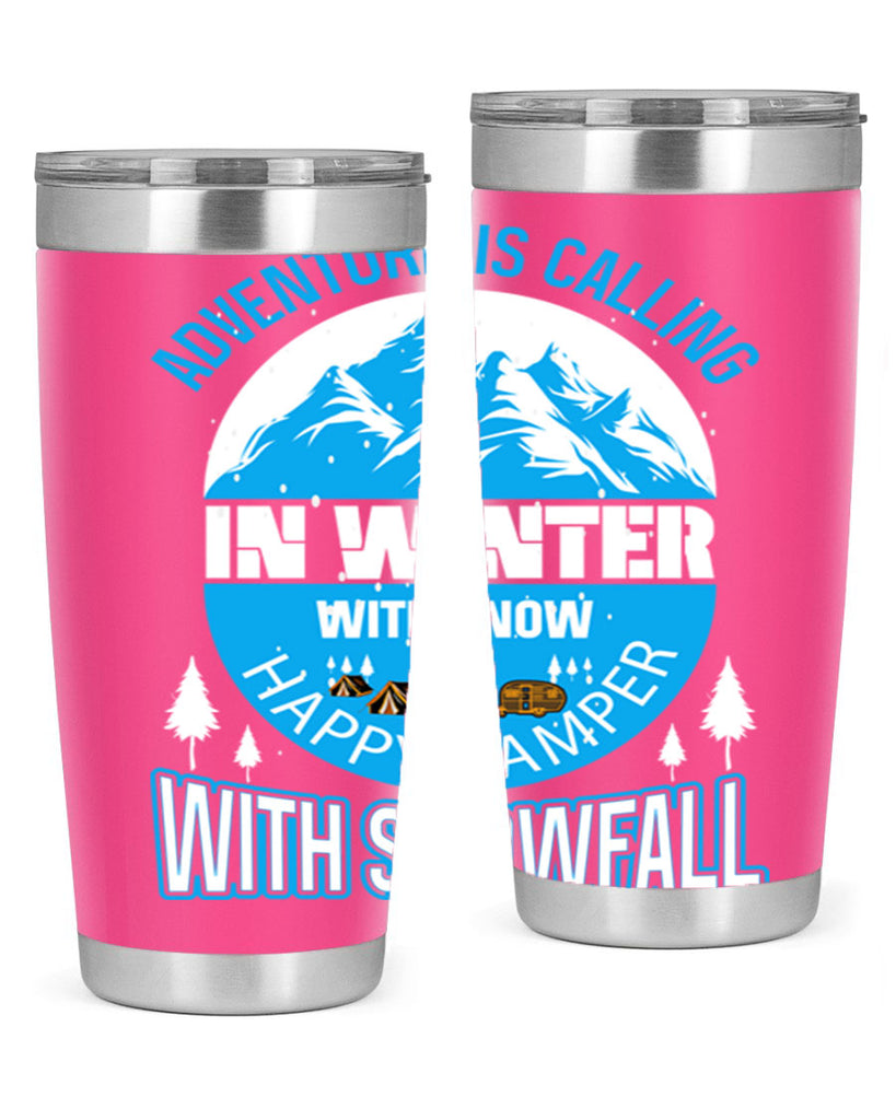 Camping Winter 39#- winter- Tumbler