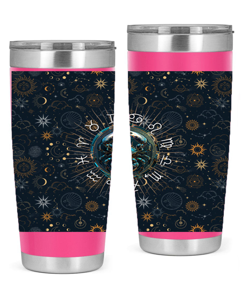 Cancer Straight 146#- zodiac- Tumbler