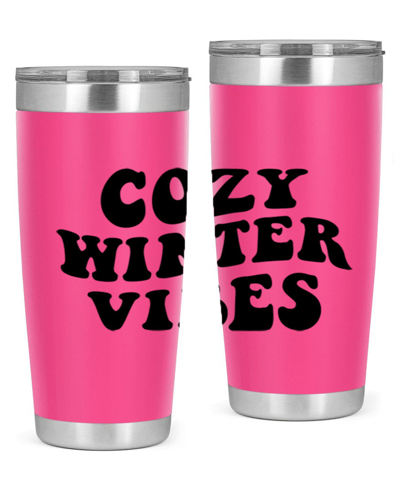 Cozy Winter Vibes 64#- winter- Tumbler