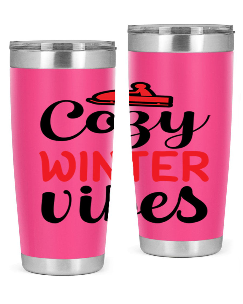 Cozy winter vibes 68#- winter- Tumbler