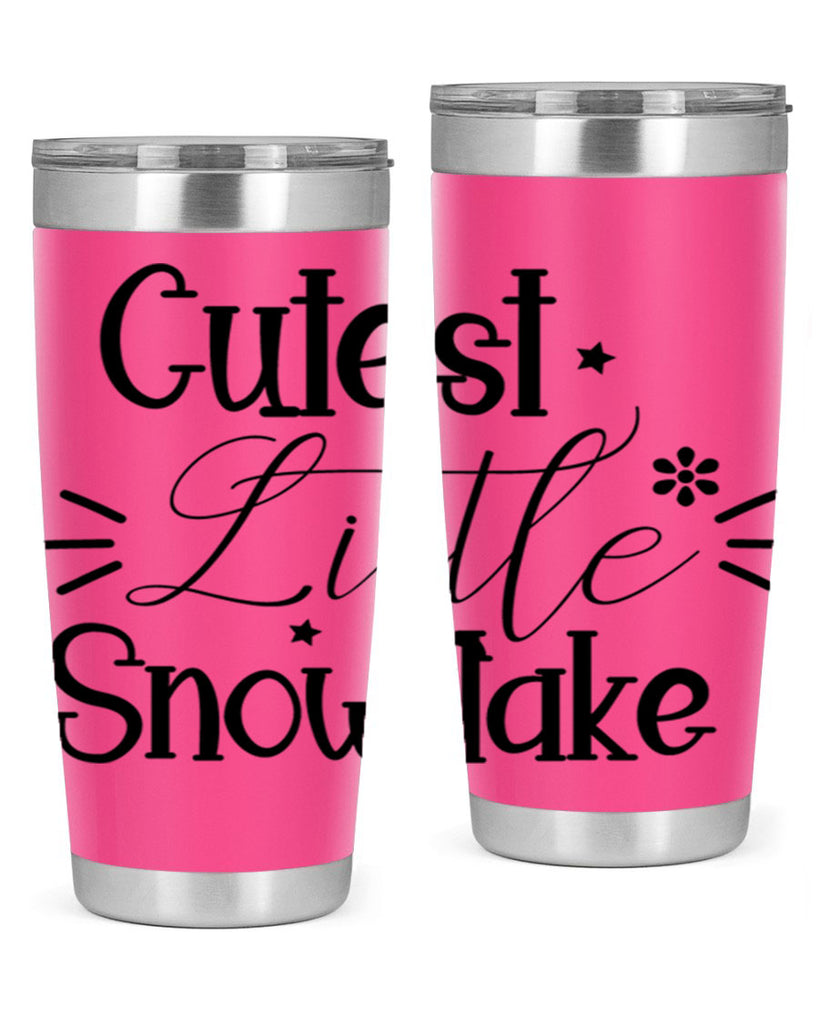 Cutest Little Snowflake90#- winter- Tumbler