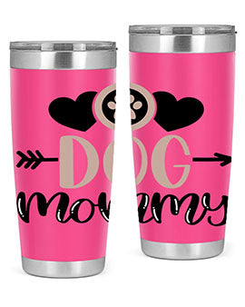 Dog Mommy Style 25#- dog- Tumbler