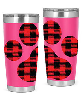 Dog Paw Style 94#- dog- Tumbler