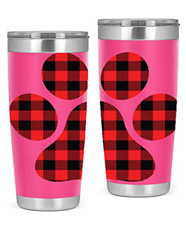 Dog Paw Style 95#- dog- Tumbler