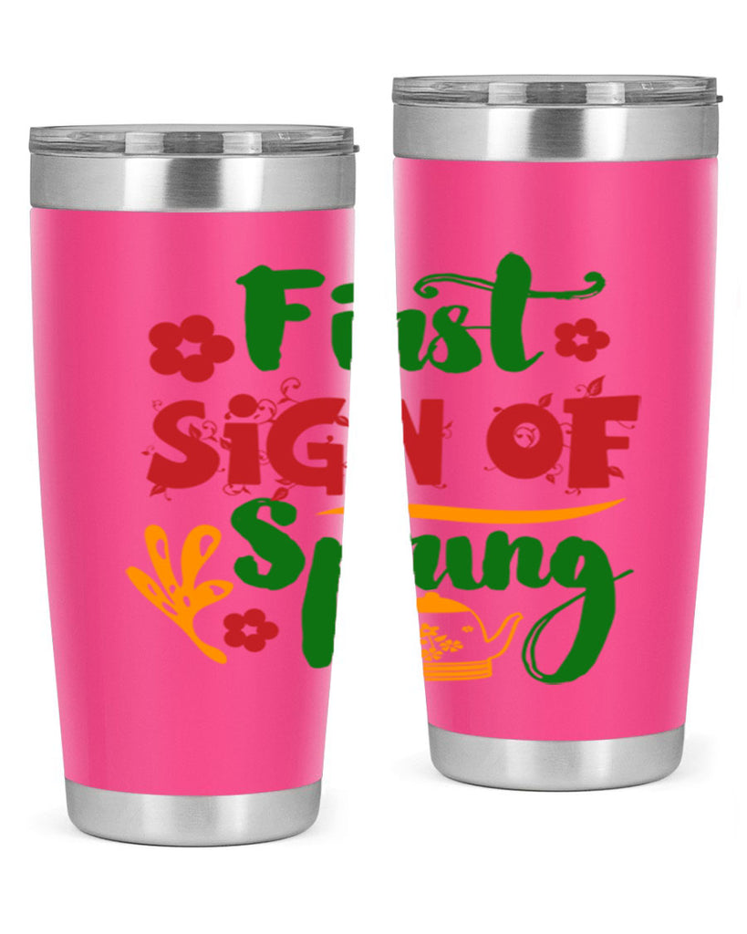 First Sign of Spring 139#- spring- Tumbler